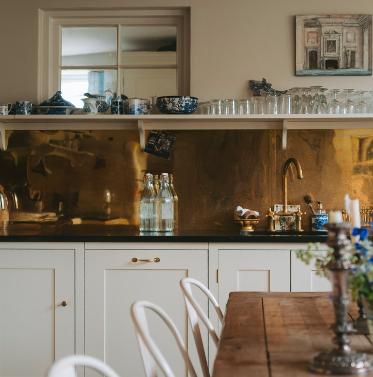 West Sussex Manor House kitchen by Plain English, designed with Harriet Anstruther