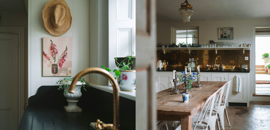  West Sussex Manor House kitchen and pantry by Plain English, designed with Harriet Anstruther