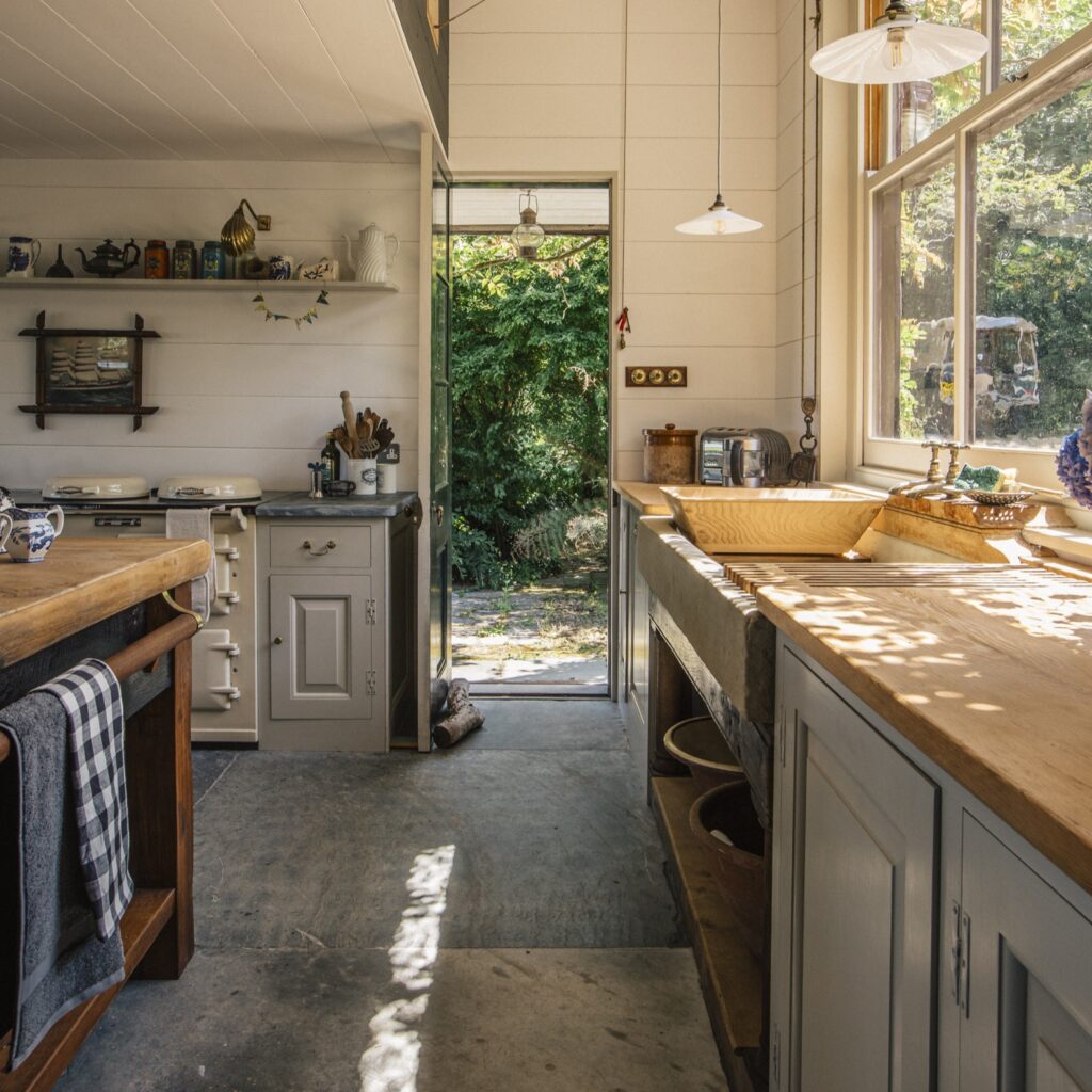 Plain English kitchen featured in The World of Interiors, October 2026